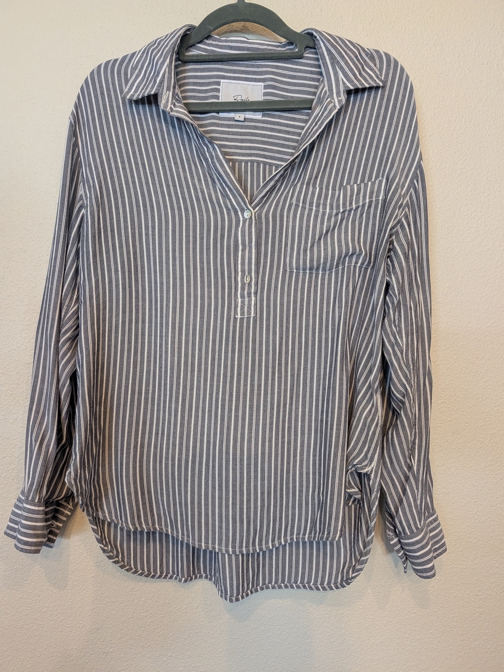 RAILS "Elle" stripe button-down shirt - Size S